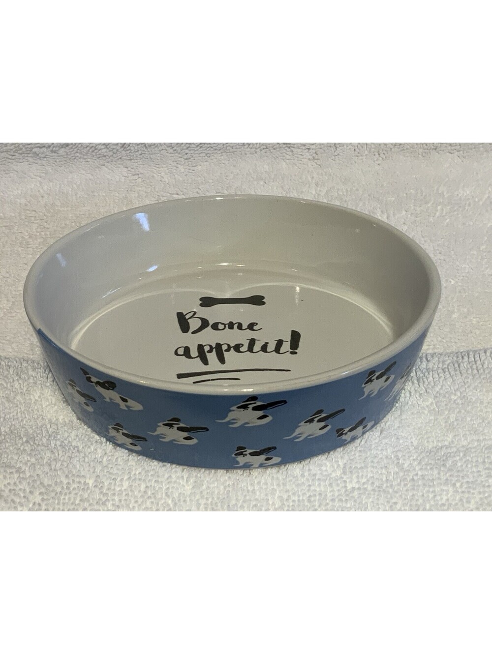 10 Strawberry Street Small Shallow 5”D x 1.25”H Food/Water Pet 6oz. Bowl